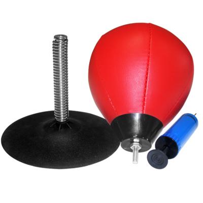 China Safety Punch Sandbag Speed ​​Ball Rack Training Practice Pump Adult Mini Inflatable Boxing PU Leather Sports Fitness Equipment for sale