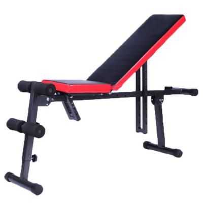 China Household Multifunctional Supine Press Bench Board Sit-up Dumbbell Modern Border Indoor Foldable Bench Bench for sale