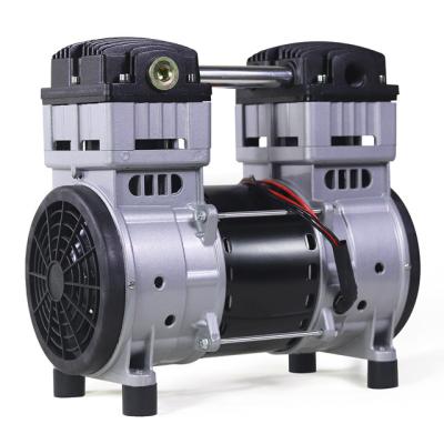 China 1000w/1100w/1500w cheap industrial oilless oilless air compressor pistons 2hp air compressor portable pump for sale