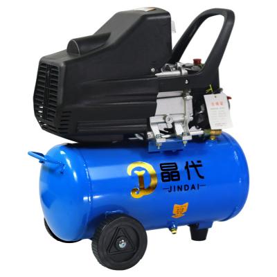 China Cheap Portable 220v OIL-LESS Air Compressor Small Double Piston Direct Driven Air-Compressors for sale