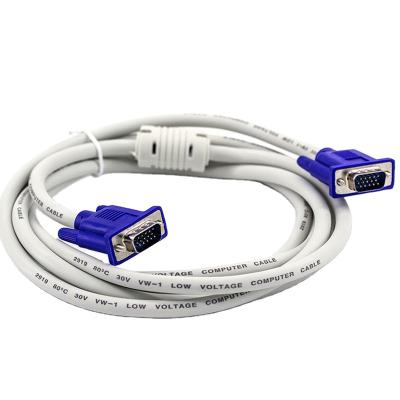 China High Speed ​​COMPUTER 30M Male to Male 15 Pin Standard VGA Cable for sale