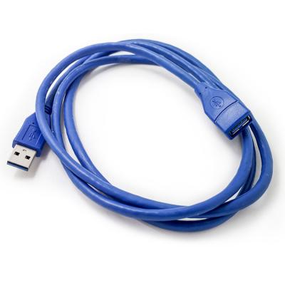 China Computer USB Cable 3.0 USB Extension Cable Factory Customized Male To Female Direct Selling 1.5M Extender, USB Cable PVC Guangdong Blue for sale