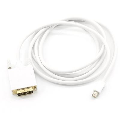 China COMPUTER Mini DisplayPort (Mini DP) to Port DVI Cable Thunderbolt Compatible for sale