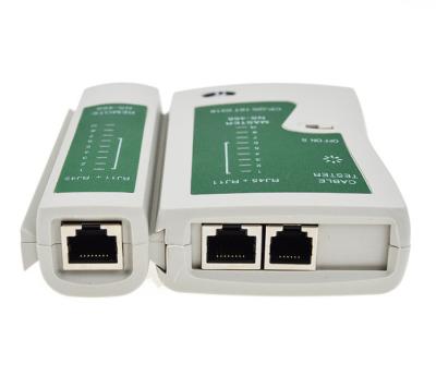 China Supports dual-function detection of network cables and telephone lines. RJ45 RJ11 Cat5 Cat6 Network Cable Tester For LAN Phone Wire Test Tool for sale