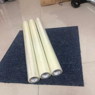 Chine 1.5 pouces 38 mm Tubes en papier Petite taille Transparent Temporaire Tapis Film de protection du sol Automobile Tapis Protecteur Roll à vendre