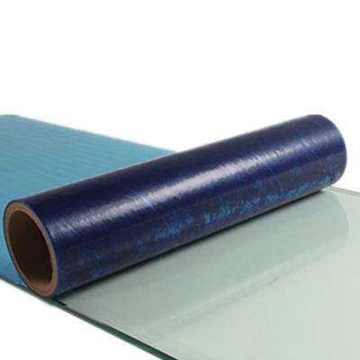 China Temporary Window Glass Adhesive Protective Film In 100mm - 1800mm Width for sale