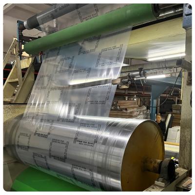 China Perforated DMR Printing Auto Car Carpet PE Protector Film with Excellent Toughness and High Adhesive Strength for sale