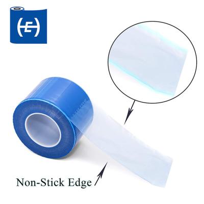 China Blue PE Medical Barrier Film Dental Barrier Protection Film Customized for sale