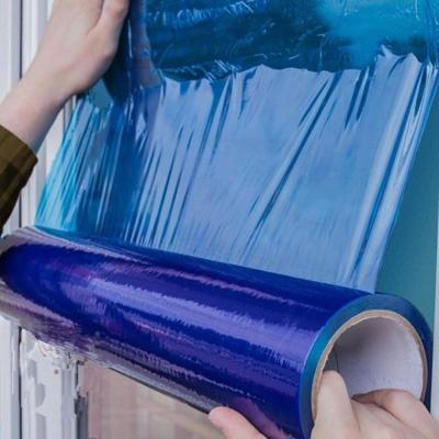 China Polyethylene Window Glass Protective Film For 45 Day UV Protection 21