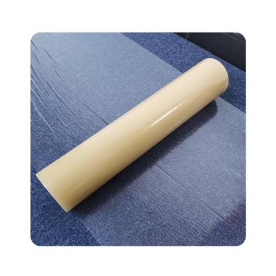 China 2.5 MIL 3 MIL 4 MIL Transparent Sticky Back Vinyl Plastic Carpet Protector Film Roll for sale