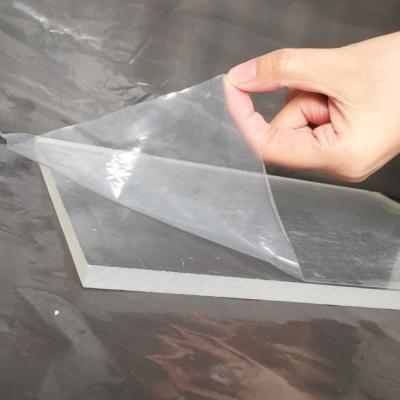 China High Transparency Self Adhesion PE Surface Protective Film For Glass Mirror Or Acrylic Sheet for sale