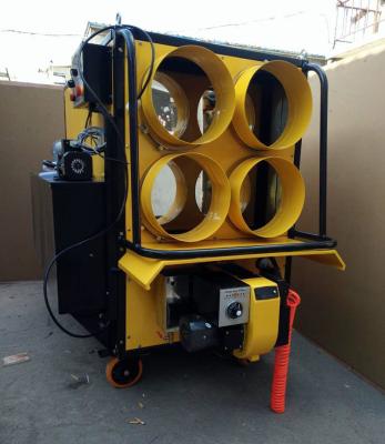 China 400000 Btu / H Portable Air Heater Double Fan System ODM / OEM Available for sale