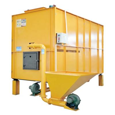 China PLC CONTROL Automatic Control Low Temperature Biomass Husk Oven Hot Air Oven Used For Grain Dryer for sale