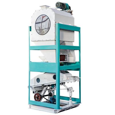 China 1-5TPH Series Paddy Combined Cleaner &Small Impurities Remove Straw /stone/Large Impurities from Machinery Repair Shops TZQY/QSX for sale