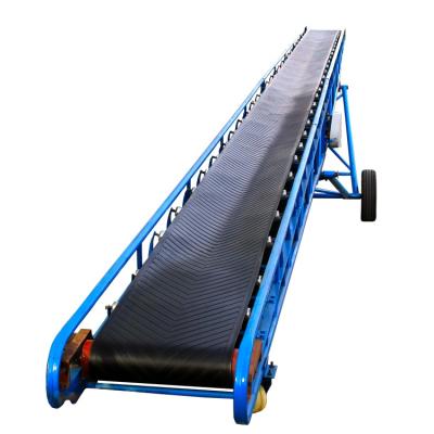 China Machinery Repair Shops Loading And Unloading Belt Conveyor For Paddy Rice Corn Wheat Flour Bag BU Series With Strong Conveying Capacity for sale