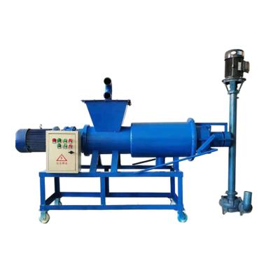 China Farms Cow Dung Dewatering Screw Press Machine Animal Fertilizer Solid Liquid Separator for sale