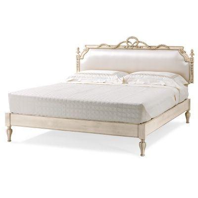 China Modern High End Solid Wood Classic Wooden Bed Room Relaxation French Beds for sale