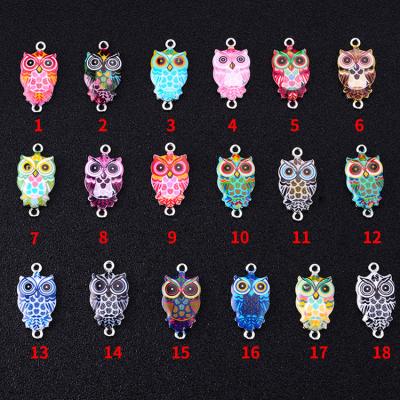 China Alloy DiyOrnament Accessories Drip Accessories Small Alloy Pendant Bracelet Owl Pendant for sale