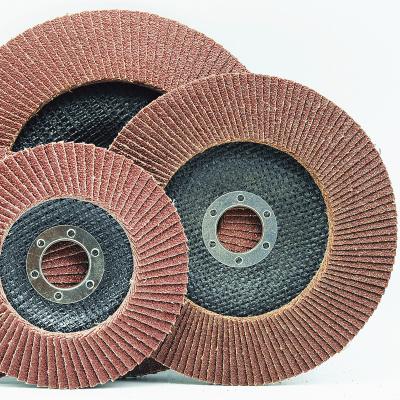 China Hot Selling Polishing Fin Disc Abrasive 115mm Aluminum Oxide For Metal Fin Polishing Disc for sale