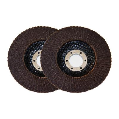 China Hot Selling Polishing Calcine Flap Disc Abrasive Grinding Wheel 115mm Calcine for Metal Fin Polishing Disc for sale