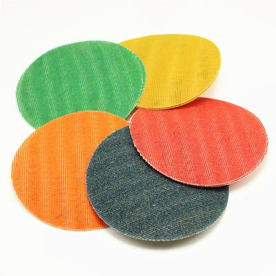 China Glory Mesh Handle Disc 5 Inch 800-1200 Inch Surface Finish Sanding Grit With Free Samples For Wood Grinding for sale