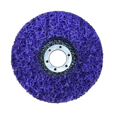 China GLORY metal 4.5 inch clean disc and strip disc for paint rust removal for sale