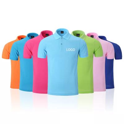 China Custom Casual Plain Men's Polo Shirts 100% Cotton Anti-wrinkle Embroidered Golf Plus Size Polo Shirts for sale