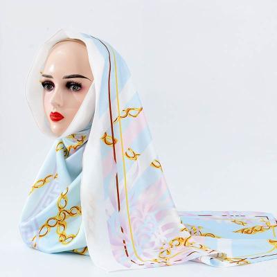 China Hot sale products polyester hijab scarves women polyester stoles hijab bawal wholesale main stretchy high quality chiffon for sale