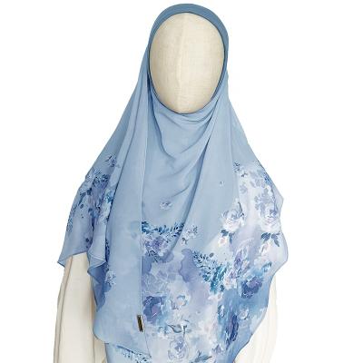 China Snap Print Chiffon Shawl Hijab Shawl Cotton Instant Muslim Shawl Polyester Shawl Hijab Shawl for sale