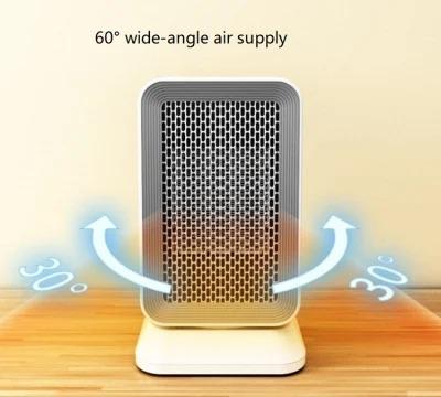 China Hotel Household Office Desktop PTC Air Electric Heater Cooler Fan Warm Your Home Fast and less hot power sell everyone for sale