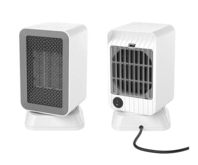 China Hotel Household Office Desktop PTC Air Electric Heater Cooler Fan Warm Your Home Fast and less hot power sell everyone for sale