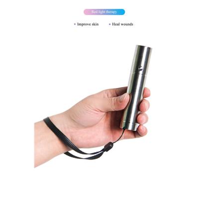 China 3 LED Light Portable Red Infrared Therapy Flashlight Red Portabble Pen Near Infrared Flashlight for sale