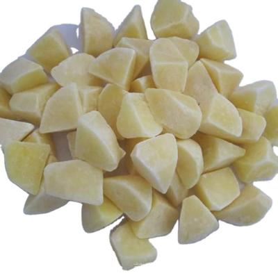 China Fresh IQF steamed frozen cut potato potatoes with skin for sale