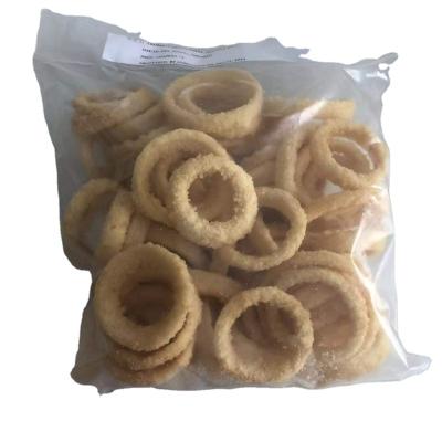 China Wholesale FROZEN Korean Style Breaded Onion Ring Fried Crispy Onion Ring for sale