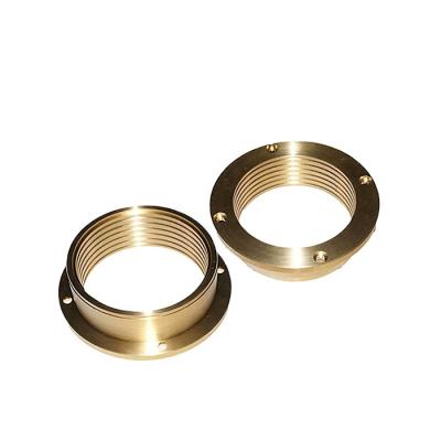 China Aluminum Customized OEM Brass Precision Mechanical Parts For Oil Industry for sale