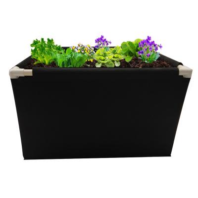 China High Quality Enlarged Rectangular Black Nonwoven Bag Plant Growth Haotian Hot Sale Planting Bed Planting Bag for sale