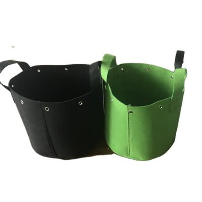 China Plant Growth 1-400 Gallon Non Woven Planter Grow Bags Aeration Fabric Pots Garden Felt Potato Grow Bags for sale