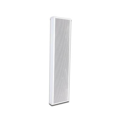 China Aluminum Ethernet Speakers IP Rj 45 Software Control Poe PA System Network Poe IP Outdoor Column Loudspeaker for sale