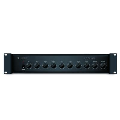 China MIC1 overrides other input signals with 0~30 dB attenuation IP PA system amplifier with MIC and aux inputs. with versatile multi input (analog PA system) for sale