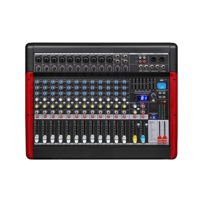 China 24bit DSP Effect Processor MX-14FX Multi Channel Mixer And Digital Mixer Suitable For Professional Power Amplifier for sale