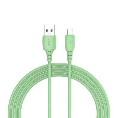 China Micro 3A strongest wire charging power connector factory price data transmission fast liquid silicon MP3/MP4 player USB fast cable for sale