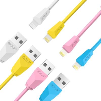 China Colorful Power Charging+Data Transmission Cable USB To Type-C Stable Power Charging Multi Color Connector Data Transmission PVC Wire Cheapest Strongest Factory Price for sale