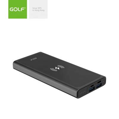 China 2021 New Arrival Fast Charging Palladium Metal Portable Fast Charging Wireless Power Banks 10000mAh For Mobile Phone for sale