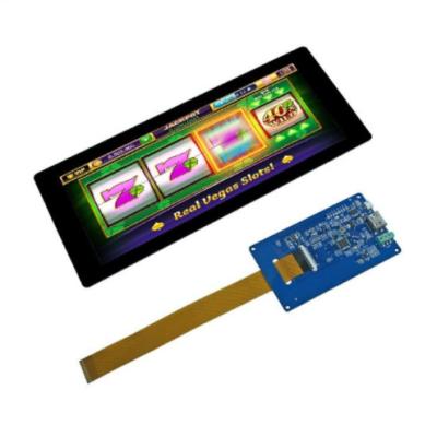 Cina Tipo a 6,86 pollici risoluzione di Antivari dell'esposizione del lampone pi TFT LCD di RGB 480×1280 per lo slot machine in vendita