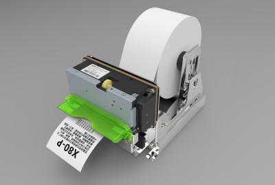 China 3 Inch 80mm Mini Thermal Transfer Barcode Printer With LAN Interface zu verkaufen