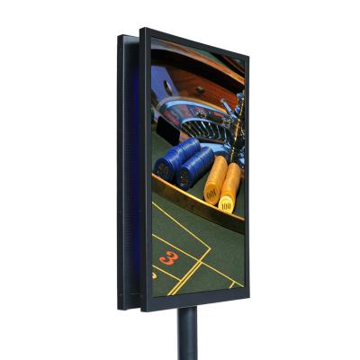 China 27'' Double Side LCD Monitor 5m HDMI Cable for Commercial Use à venda