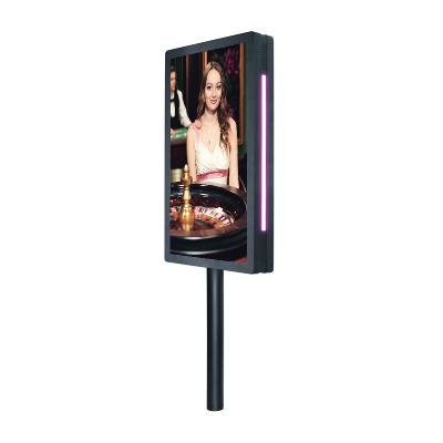 Cina 27'' LCD VESA 300cd/M² Casino Double Screen Horizontal With LED Model viewing angle in vendita