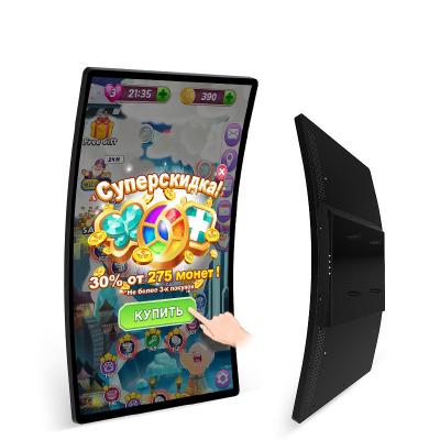 China Gebogen de Aanrakingsmonitor van 32W 32“ 1920x1080 voor de Machines van het Casinogokken Te koop