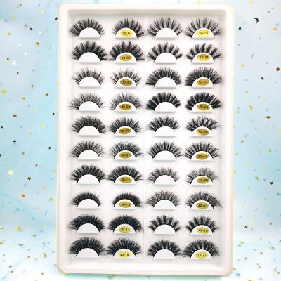 China China wholesale cheap luxury thick 3d mink silk eyelash with free eyelash packing for sale