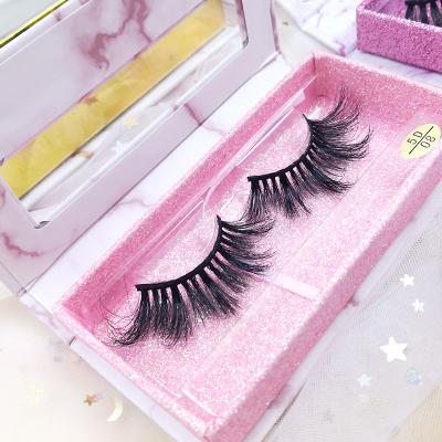 China China Wholesale Naturally Thick 3d 5d Mink Lashes Cheap Private Label Luxury Mink Lashes 25mm Super Fluffy Mink Lashes for sale